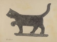 Foot Scraper, c. 1939. Creator: Helen Hobart