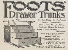 Foot & Son Luggage, 1906