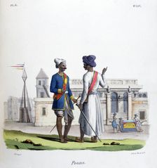 Foot Soldiers 1828. Artist: Marlet et Cie