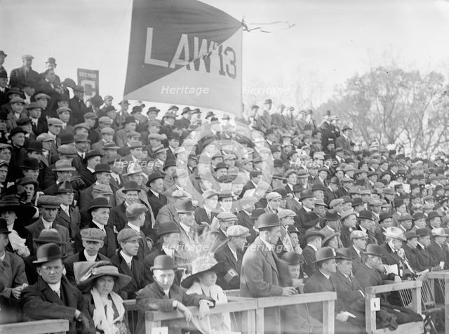 Football - Georgetown University Game, 1911. Creator: Harris & Ewing.