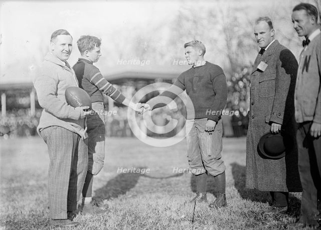 Football - Georgetown University Game, 1911. Creator: Harris & Ewing.