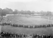 Football - Georgetown-Carlisle Game; Glenn Warner, 1912. Creator: Harris & Ewing