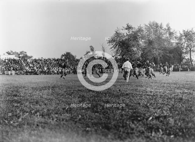 Football - Georgetown-Carlisle Game; Glenn Warner, 1912. Creator: Harris & Ewing.