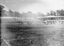 Football - Georgetown-Carlisle Game; Glenn Warner, 1912. Creator: Harris & Ewing