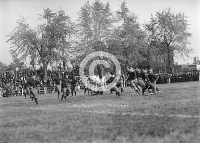 Football - Georgetown-Carlisle Game; Glenn Warner, 1912. Creator: Harris & Ewing.