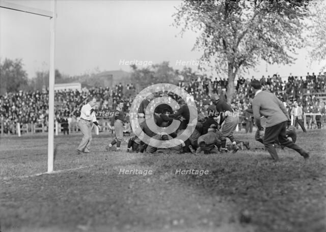 Football - Georgetown-Carlisle Game; Glenn Warner, 1912. Creator: Harris & Ewing.