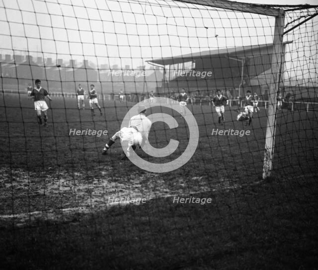 Football match, Horden, County Durham, 1963. Artist: Michael Walters