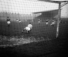 Football match, Horden, County Durham, 1963. Creator: Michael Walters