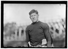Football player Jim Thorpe, between 1910 and 1920. Creator: Harris & Ewing