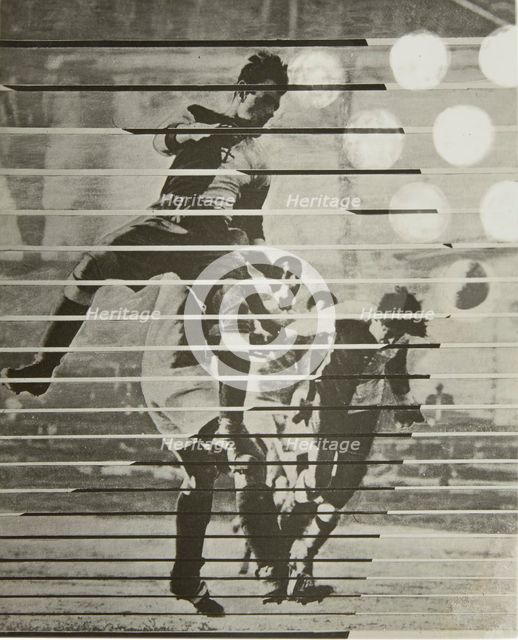 Footballer, 1926. Creator: Lissitzky, El (1890-1941).