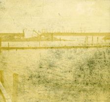 Footbridges at Ramskapelle, Belgium, c1914-c1918