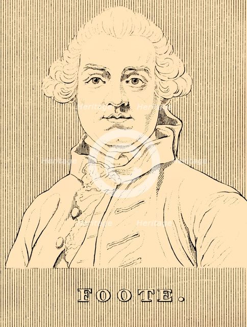 'Foote', (1720-1777), 1830. Creator: Unknown.