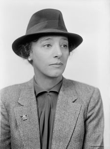 Foote, Walter A., Mrs. Portrait, 1942. Creator: Harris & Ewing