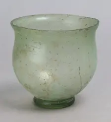 Footed Bowl, Frankish, late 4th-early 5th century. Creator: Unknown