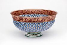 Footed Bowl, Paris, 1871. Creator: Philippe-Joseph Brocard