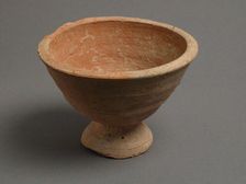Footed Cup, Coptic, 1st century B.C.-4th century A.D.. Creator: Unknown