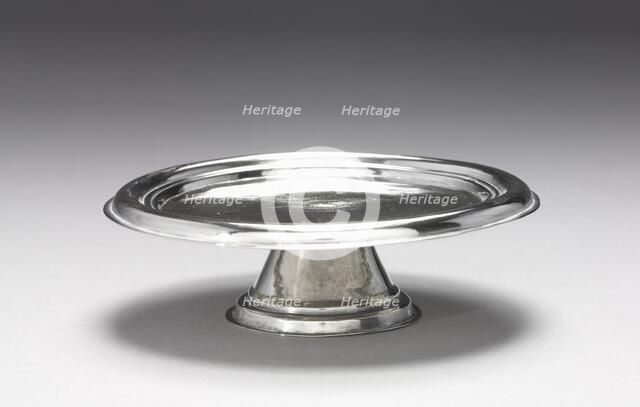 Footed Salver, 1710-1720. Creator: John Dixwell (American, 1680-1725).