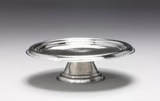 Footed Salver, 1710-1720. Creator: John Dixwell (American, 1680-1725)