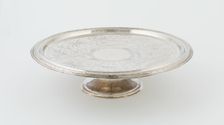 Footed Salver, England, 1683/84. Creator: John Sutton