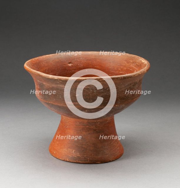 Footed Vessel, A.D. 200/700. Creator: Unknown.
