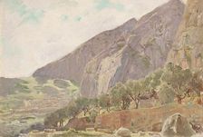 Foothills of Parnassus, Delphi, Greece, 1912. Creator: Anna Richards Brewster