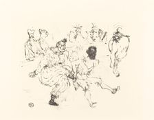 Footit and Chocolat (Footit et Chocolat). Creator: Henri de Toulouse-Lautrec
