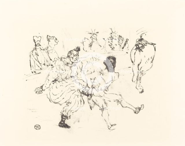 Footit and Chocolat (Footit et Chocolat). Creator: Henri de Toulouse-Lautrec.