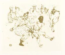 Footit and Chocolat (Footit et Chocolat). Creator: Henri de Toulouse-Lautrec
