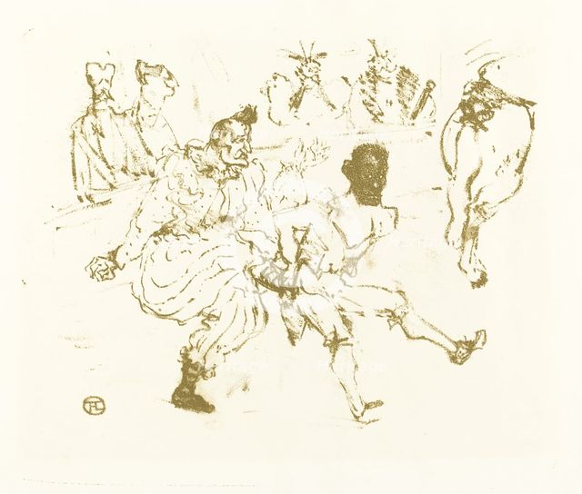 Footit and Chocolat (Footit et Chocolat). Creator: Henri de Toulouse-Lautrec.