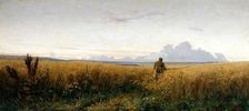 Footpath in a rye field, 1881. Artist: Myasoedov, Grigori Grigoryevich (1834-1911)
