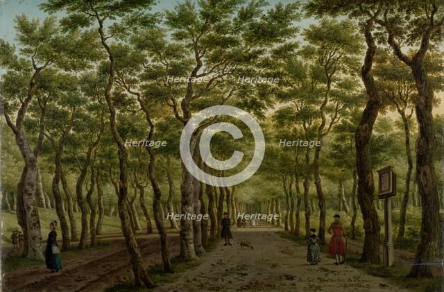 Footpath in the Haagse Bos, 1778. Creator: Paulus Constantijn la Fargue.