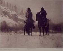 For a Winter Campaign - Apsaroke 1909. Creator: Edward Sheriff Curtis