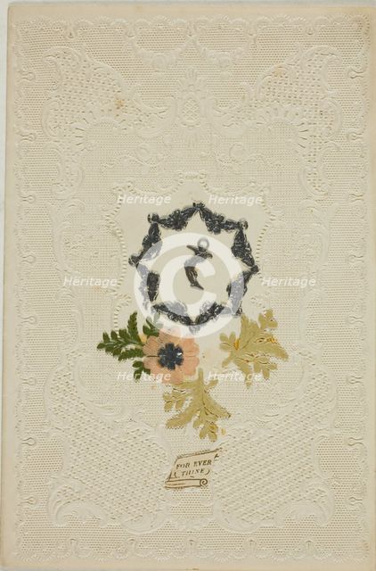 For Ever Thine (Valentine), n.d. Creator: Unknown.