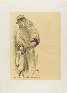 For Families That Are Separated, 1915. Creator: Theophile Alexandre Steinlen