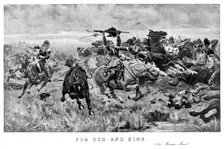 For God and King, at Marston Moor 1644, (1893). Creator: Stanley Berkeley