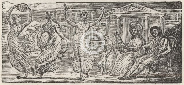 'For him our Yearly Wakes and Feasts We Hold', 1821. Creator: William Blake.
