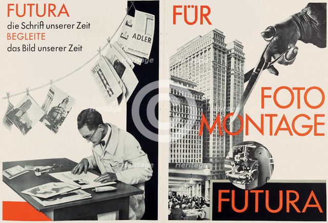 For photomontage Futura. Gebrauchsgraphik, vol. 6, No. 3, March, 1929, 1929. Creator: Jost, Heinrich (1889-1948).