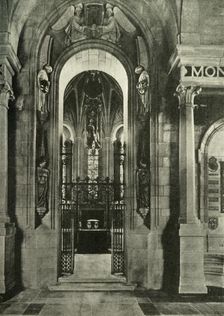 For Scotland's Fallen - Scottish National War Memorial. The Shrine with seven stained-glass windows Creator: Unknown