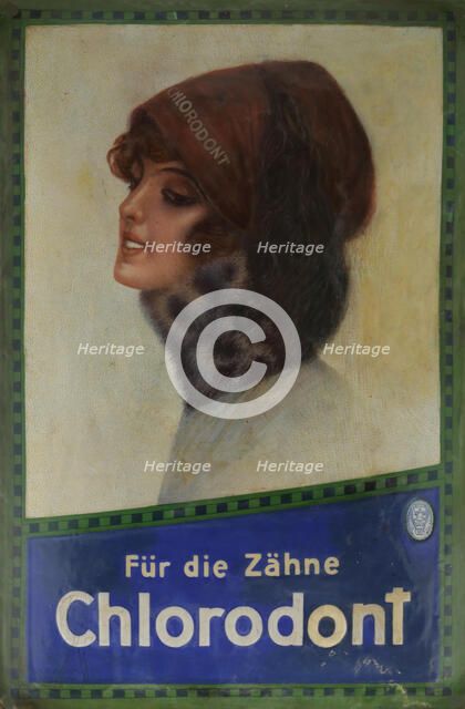 For the teeth - Chlorodont, 1910s. Creator: Anonymous.