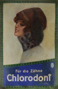 For the teeth - Chlorodont, 1910s. Creator: Anonymous