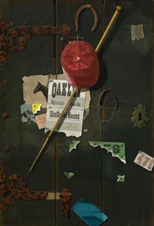 For the Track, 1895. Creator: John Frederick Peto