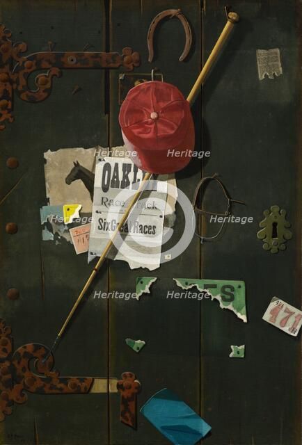 For the Track, 1895. Creator: John Frederick Peto.