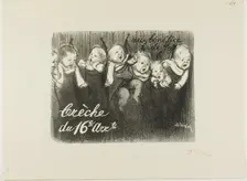 For the Benefit of the 16th Arrondissement Nursery, 1895. Creator: Theophile Alexandre Steinlen