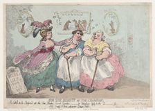 For The Benefit of The Champion, May 20, 1784., May 20, 1784. Creator: Thomas Rowlandson