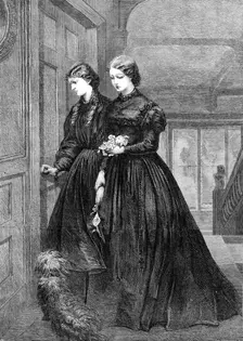 "For the Last Time", by Miss E. Osborn, in the Royal Academy Exhibition, 1864. Creator: W Thomas