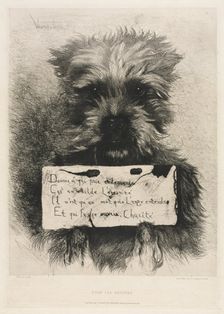 For the Poor, 1863. Creator: Ludovic Napoléon, Vicomte Lepic (French, 1839-1889); Cadart