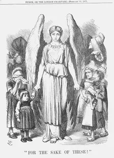 "For the Sake of These!", 1871. Creator: Joseph Swain