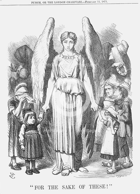 "For the Sake of These!", 1871. Creator: Joseph Swain.