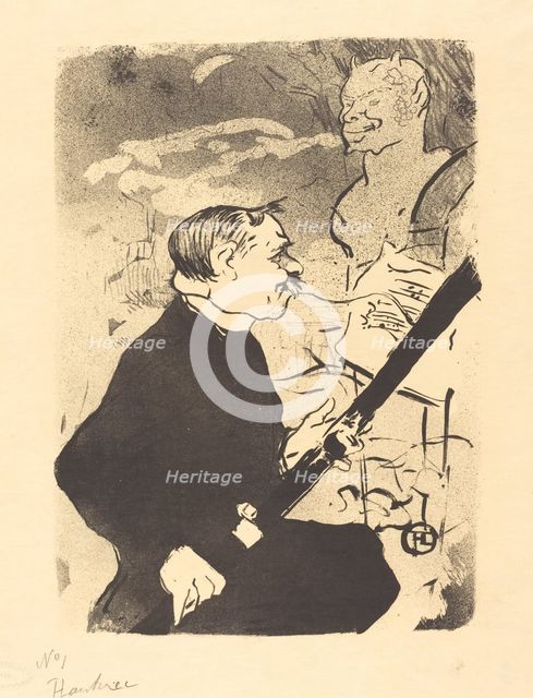 For You (Pour toi!...), 1893. Creator: Henri de Toulouse-Lautrec.