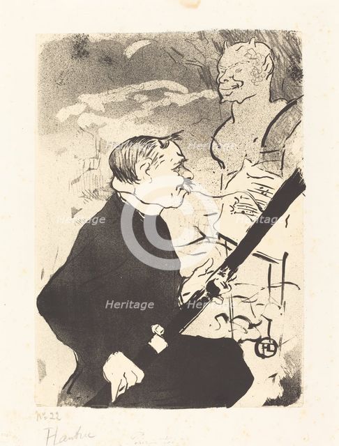 For You (Pour toi!...), 1893. Creator: Henri de Toulouse-Lautrec.